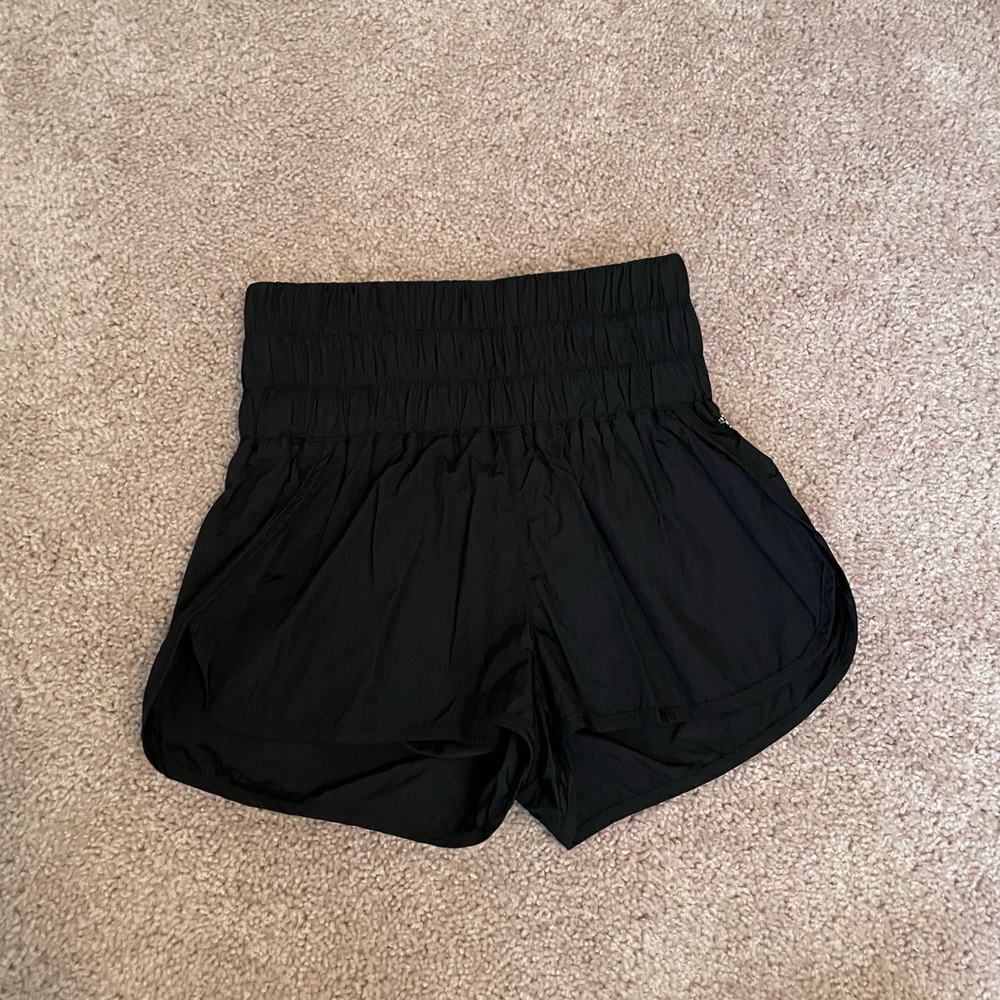 Free People The Way Home Shorts Black XS